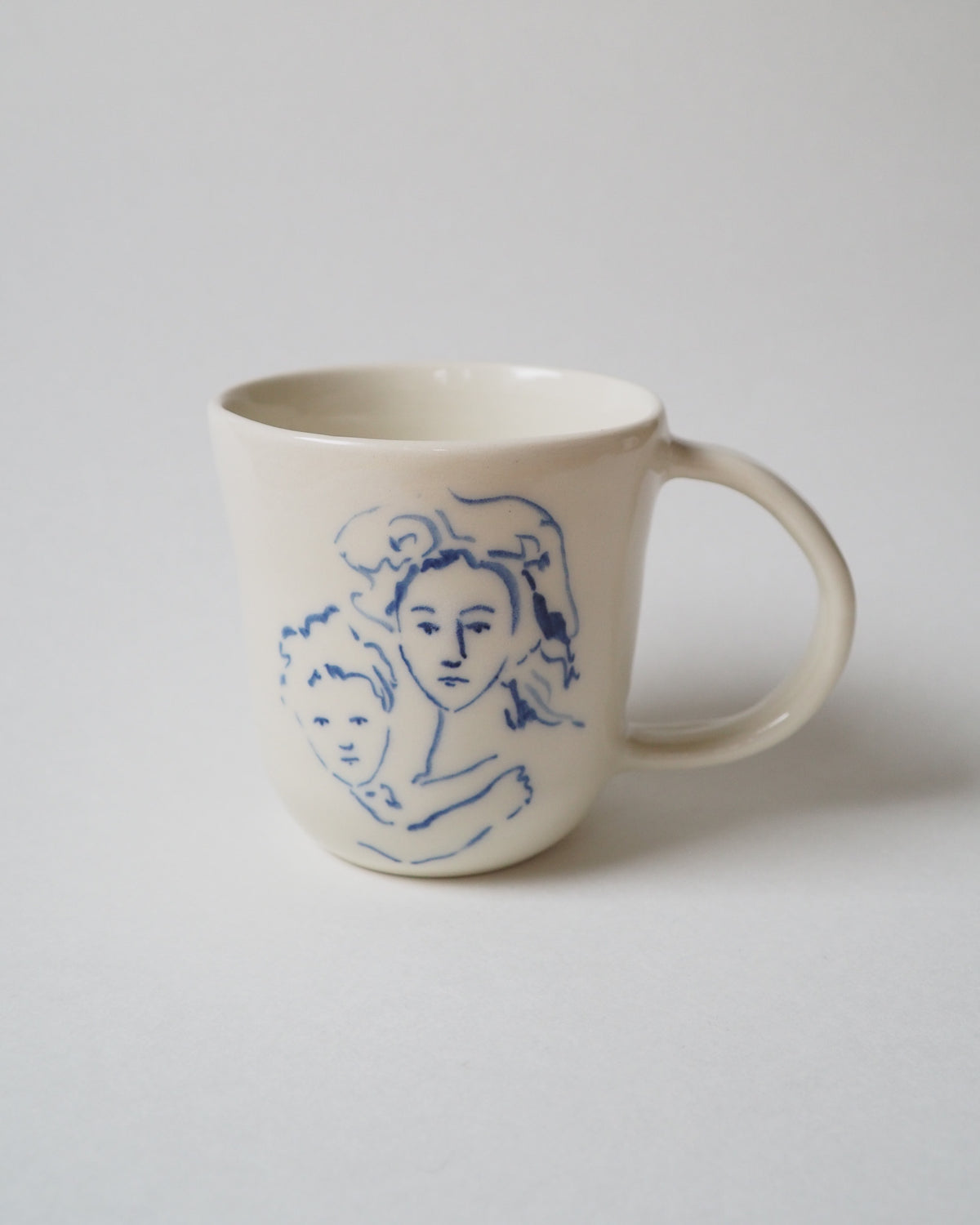 Cup Diptych 'Babe by Its Mother'