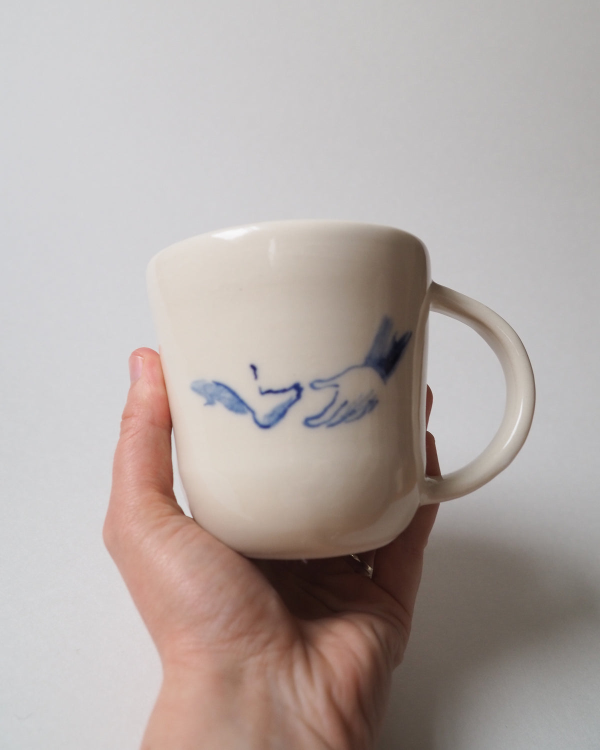 Cup Diptych 'Babe by Its Mother'