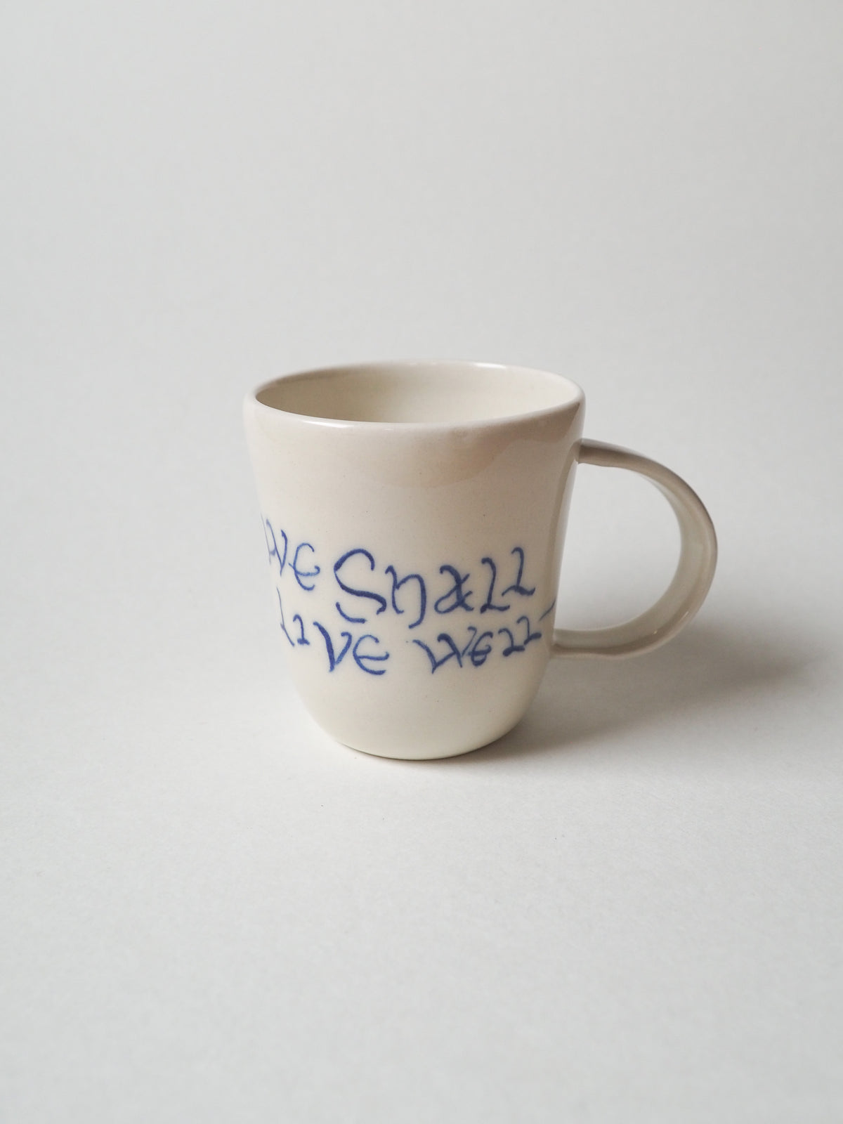 Cup Diptych 'We Shall Live'