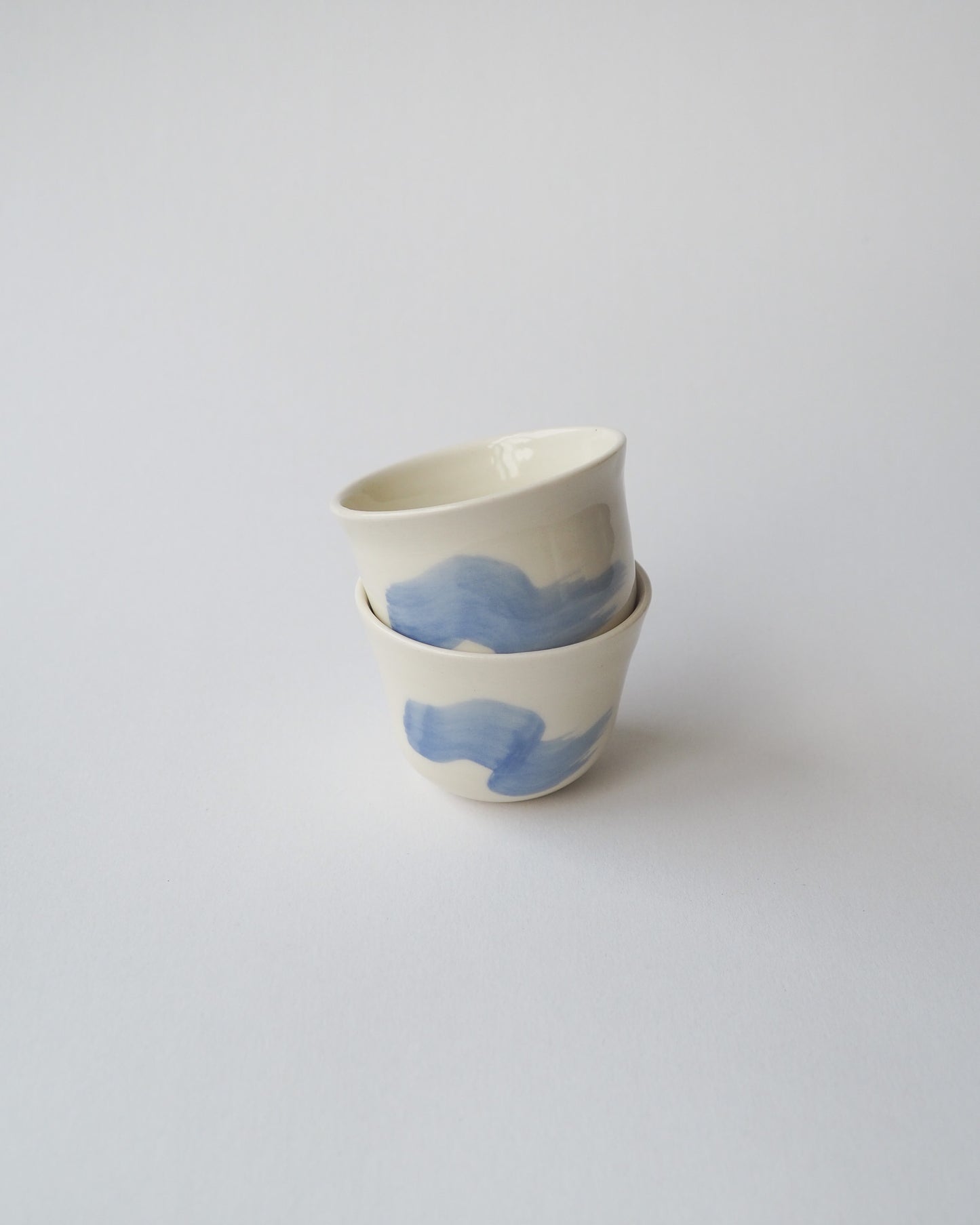 Pair of Brushes Espresso Cups